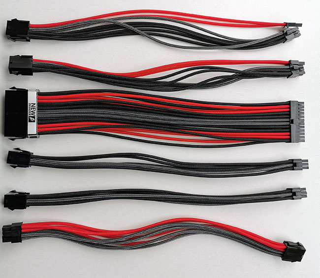 1stPlayer Sleeved cables