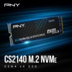 PNY CS2140 M.2 2280 NVMe Gen4x4 SSD