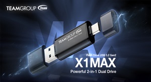 X1 MAX USB 3.2 Gen2 x1 Flash Drive