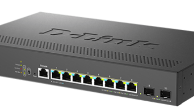 DMS-1250 Series Multi-Gigabit Smart Managed PoE+ Switches